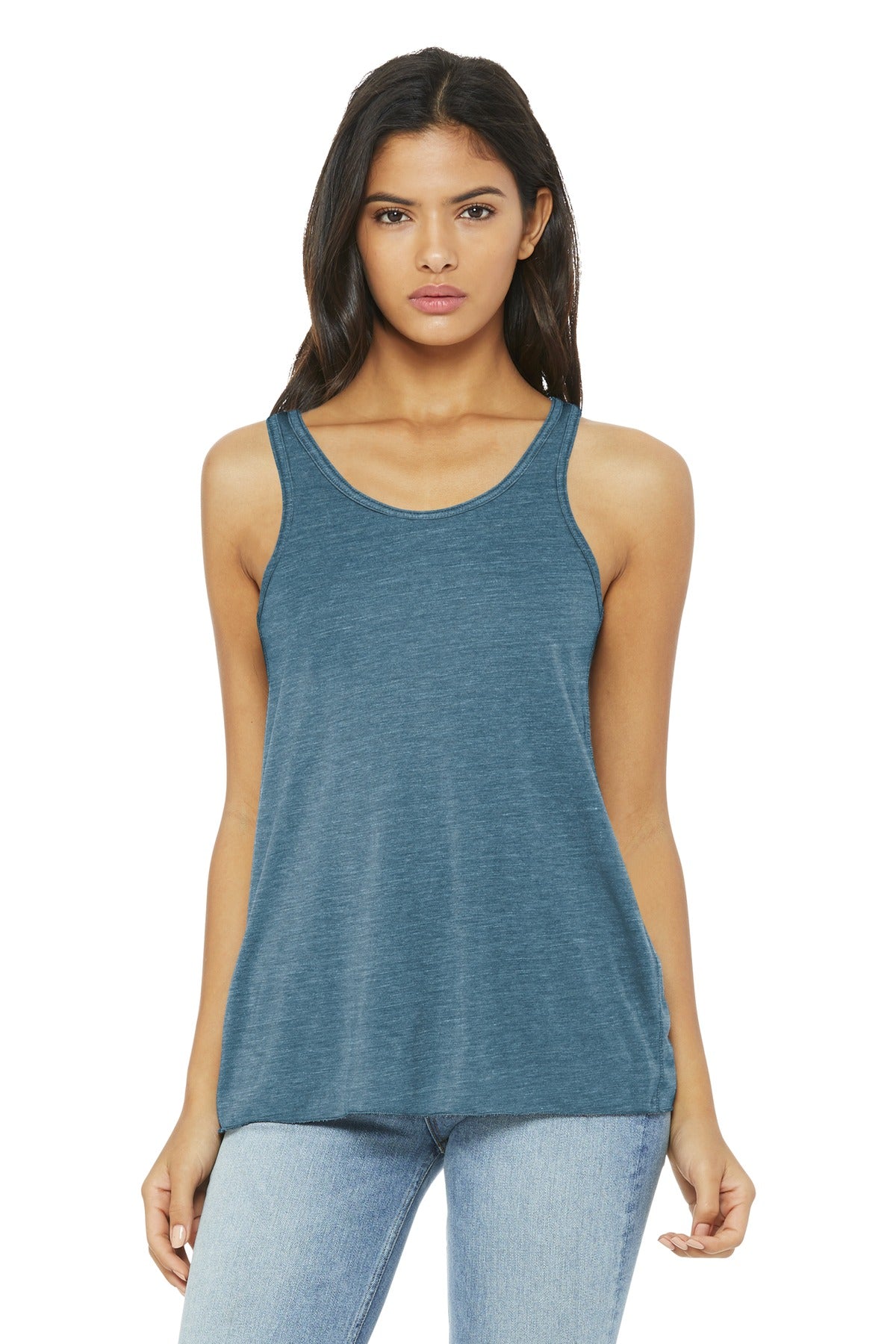 BELLA+CANVAS Women's Flowy Racerback Tank. BC8800