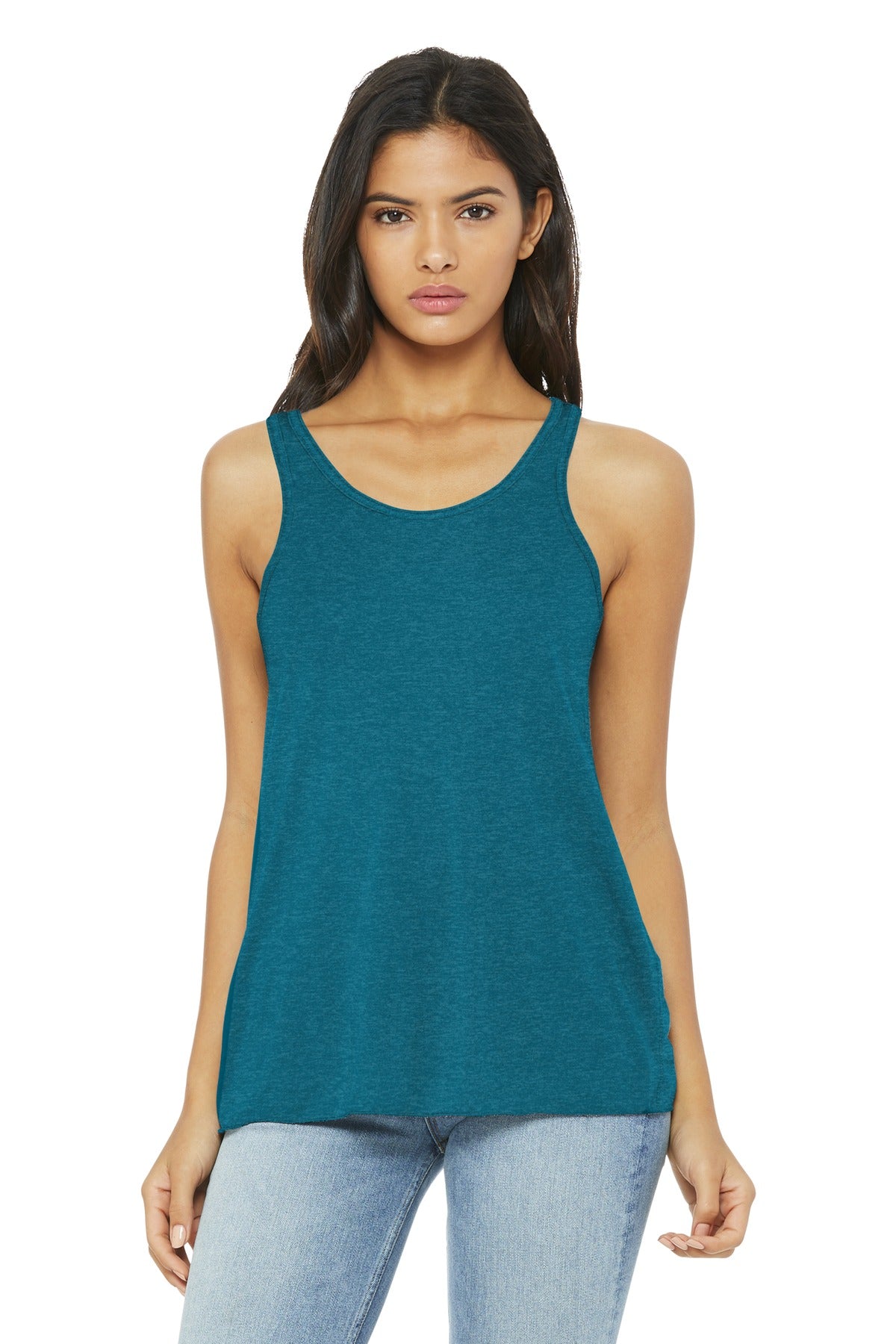 BELLA+CANVAS Women's Flowy Racerback Tank. BC8800