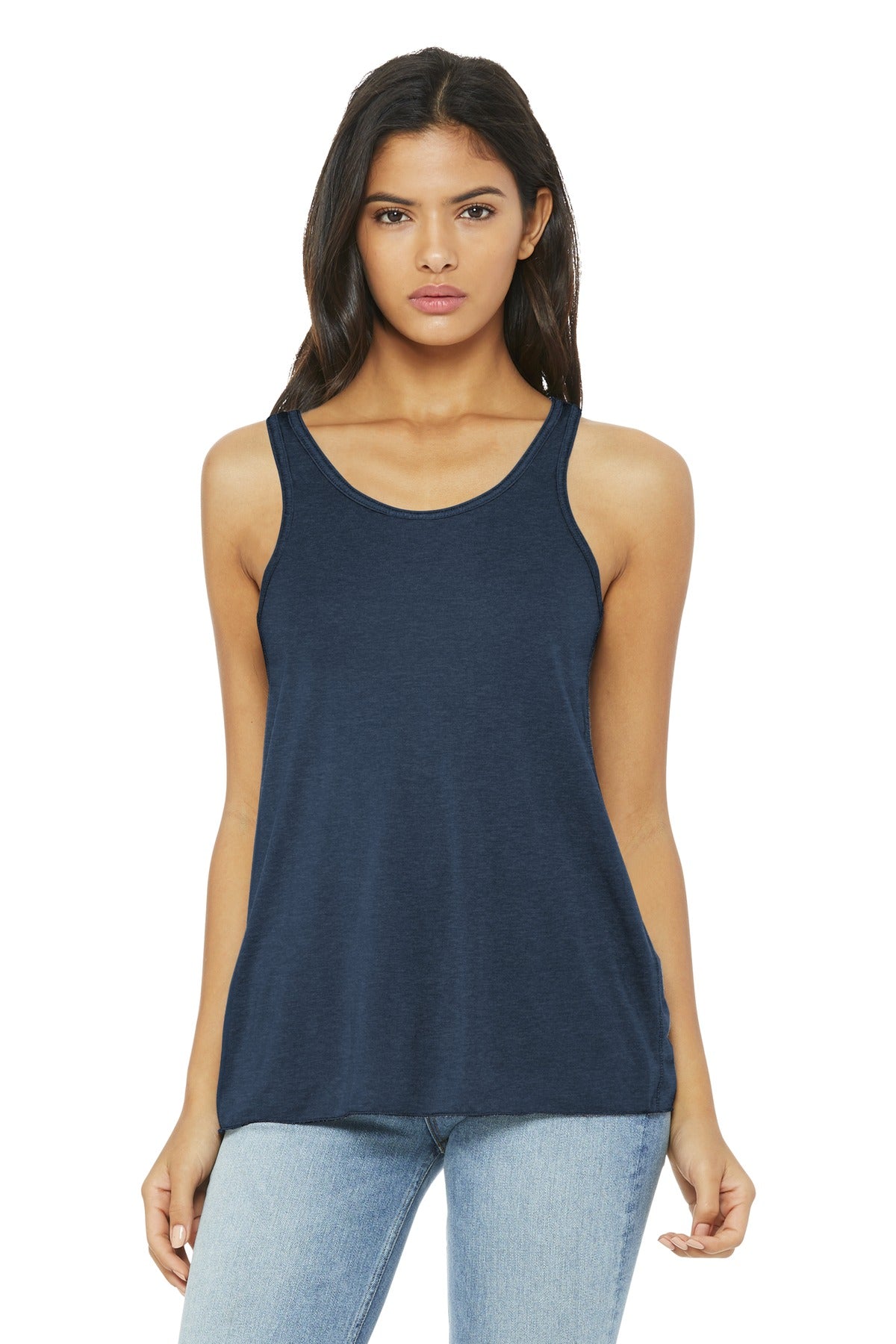 BELLA+CANVAS Women's Flowy Racerback Tank. BC8800