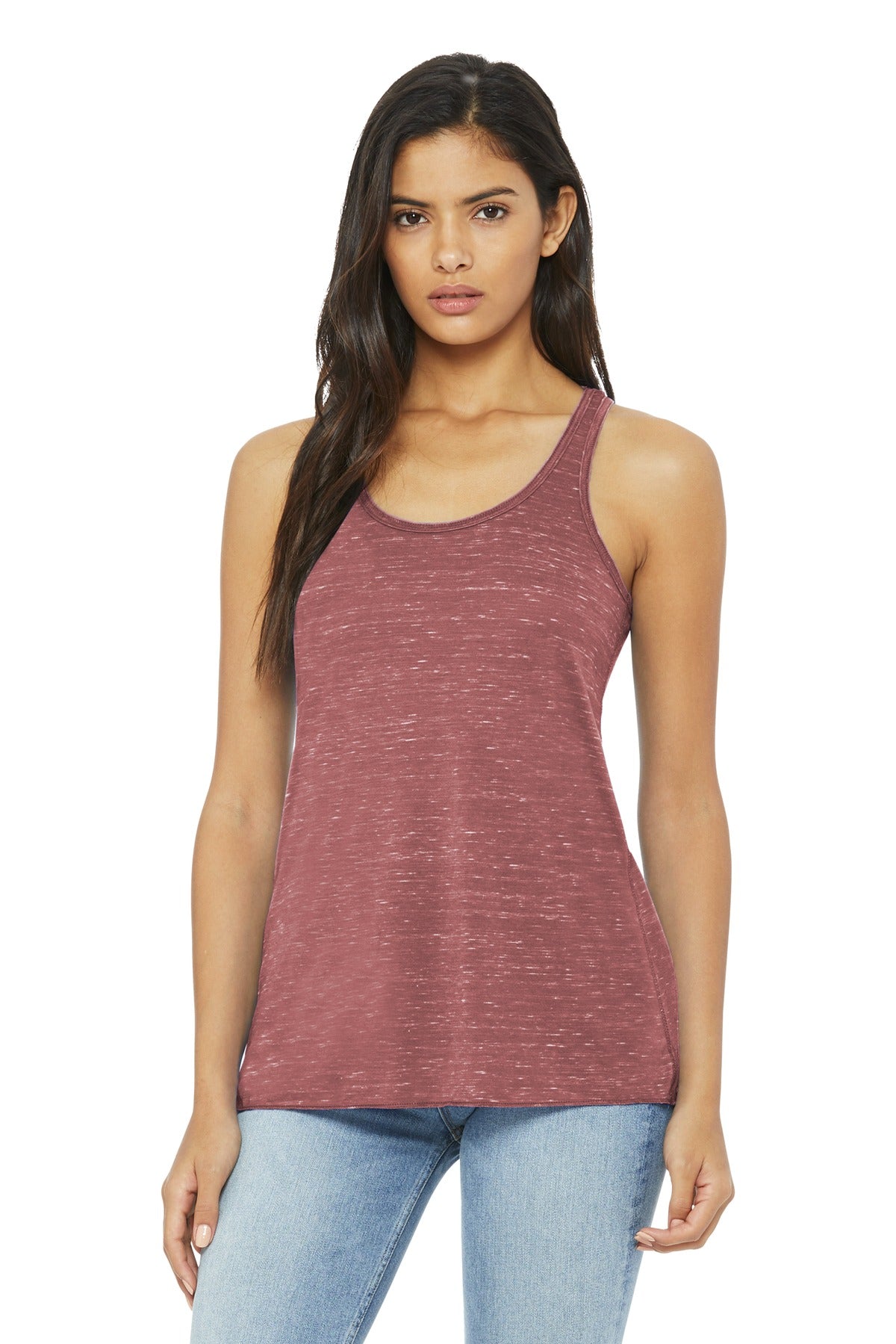 BELLA+CANVAS Women's Flowy Racerback Tank. BC8800