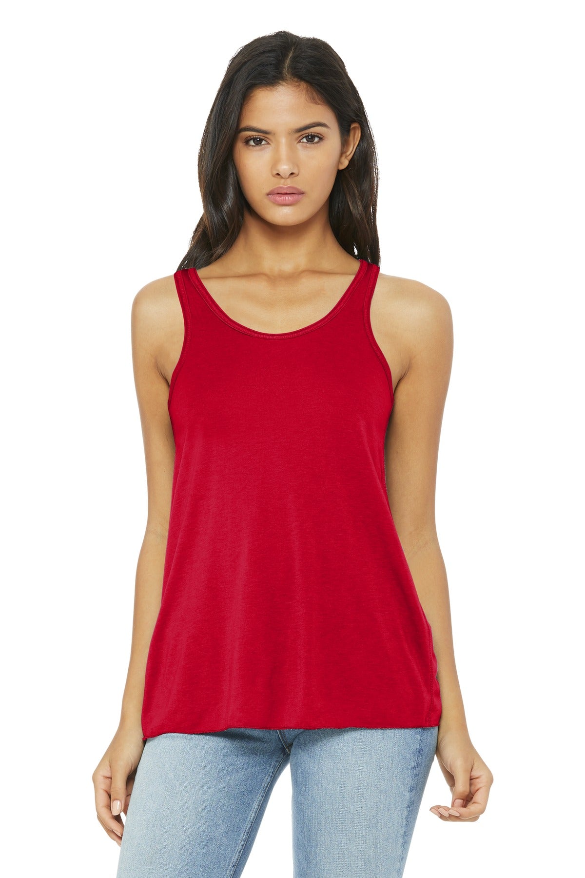 BELLA+CANVAS Women's Flowy Racerback Tank. BC8800