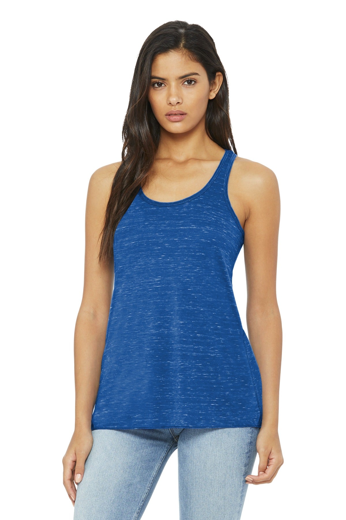 BELLA+CANVAS Women's Flowy Racerback Tank. BC8800