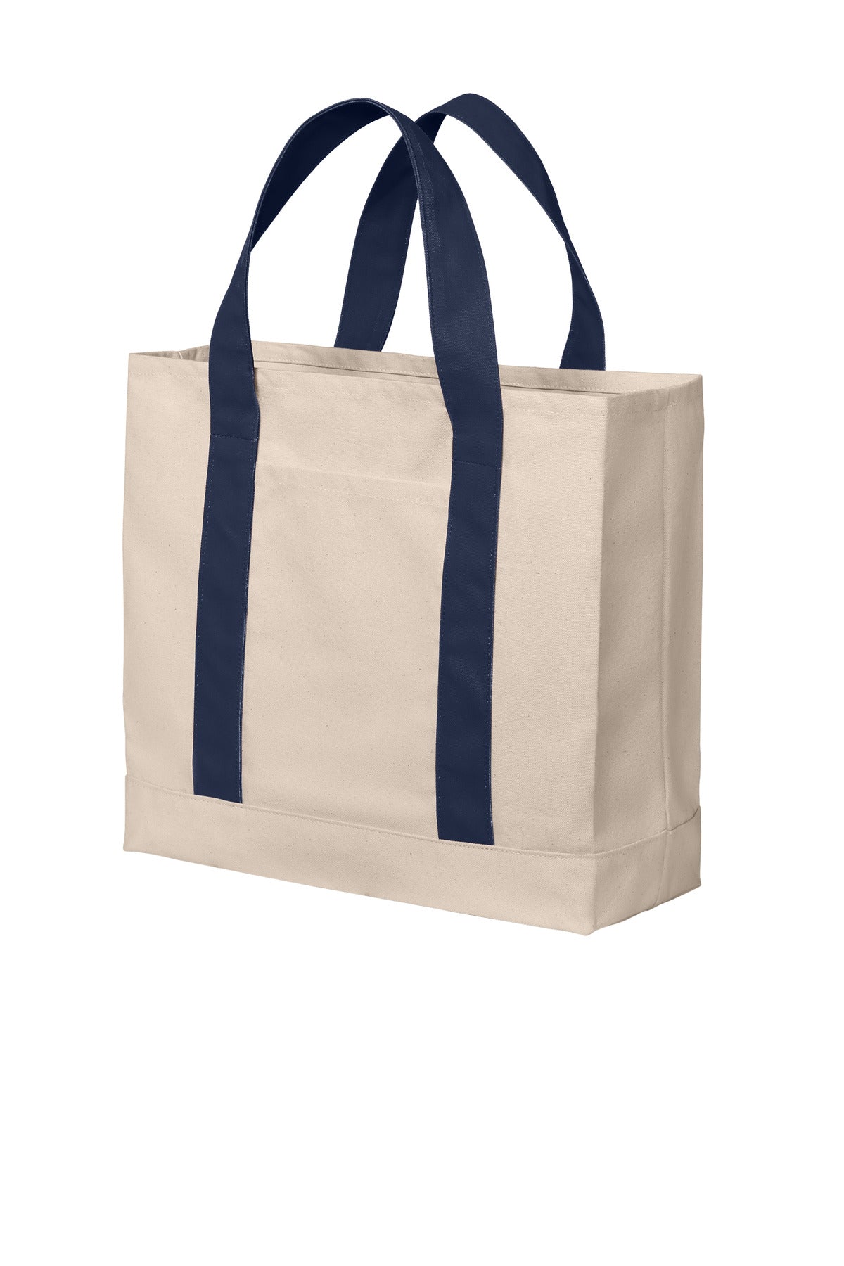 Port Authority Cotton Canvas Two-Tone Tote BG429
