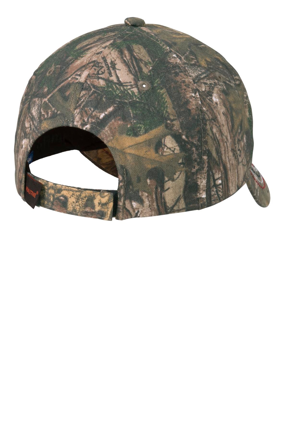 Port Authority Americana Contrast Stitch Camouflage Cap. C909
