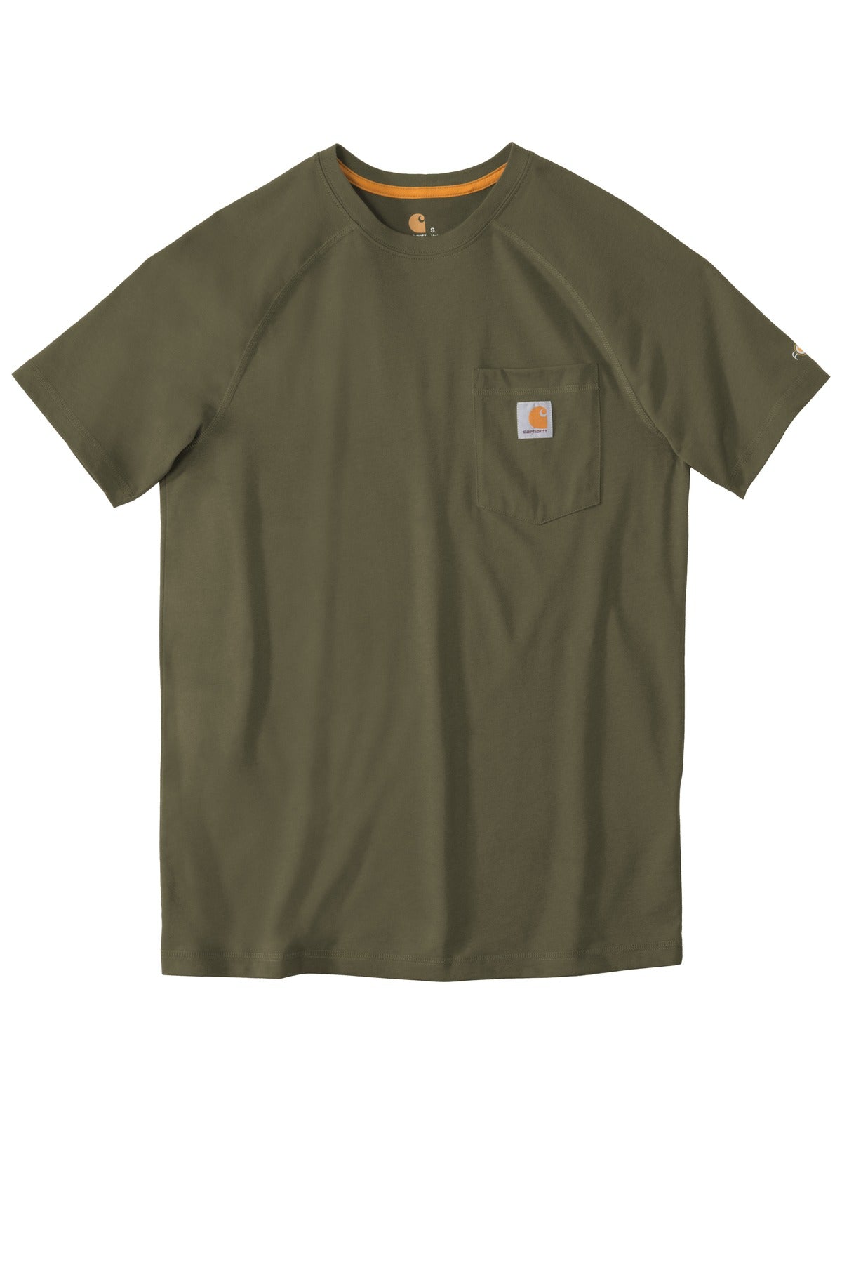 Carhartt Force Cotton Delmont Short Sleeve T-Shirt. CT100410