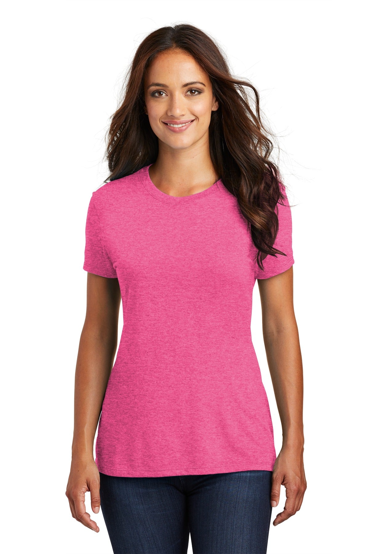 District Women's Perfect Tri Tee. DM130L