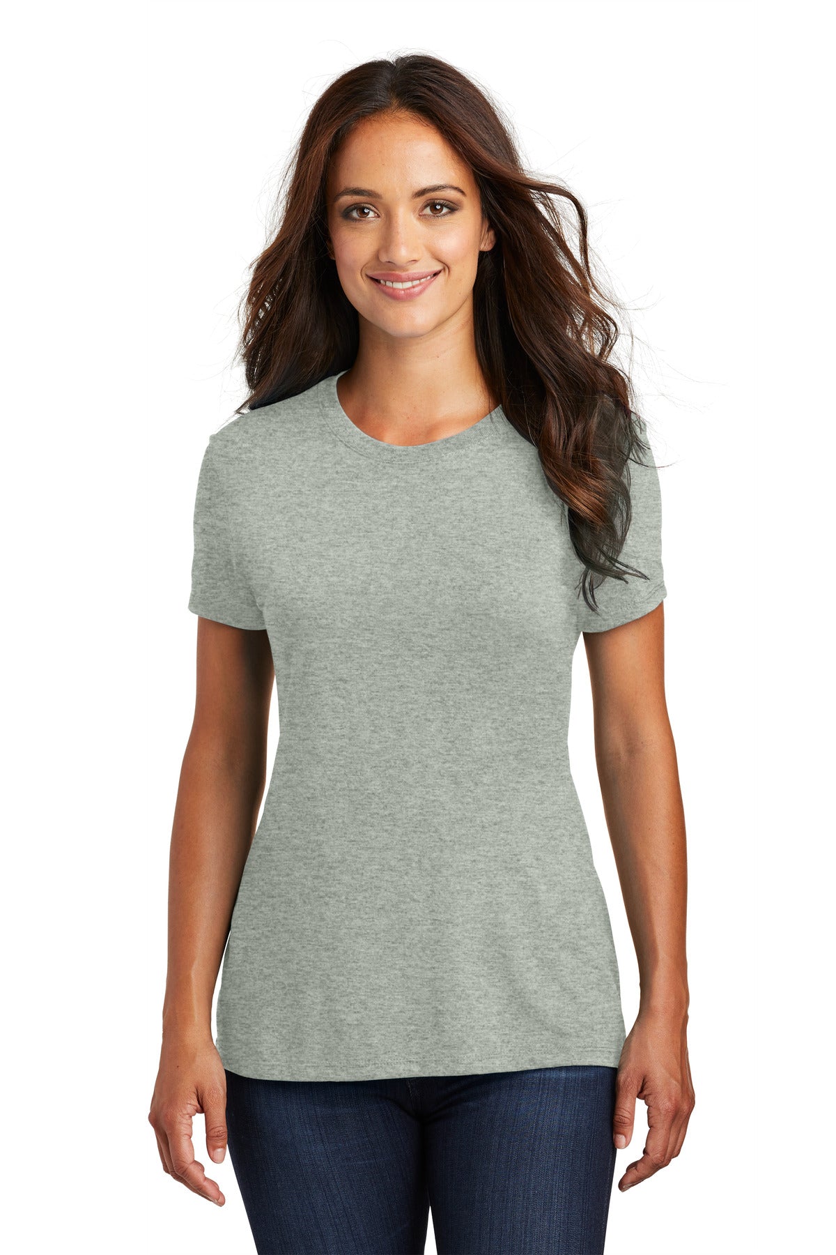 District Women's Perfect Tri Tee. DM130L