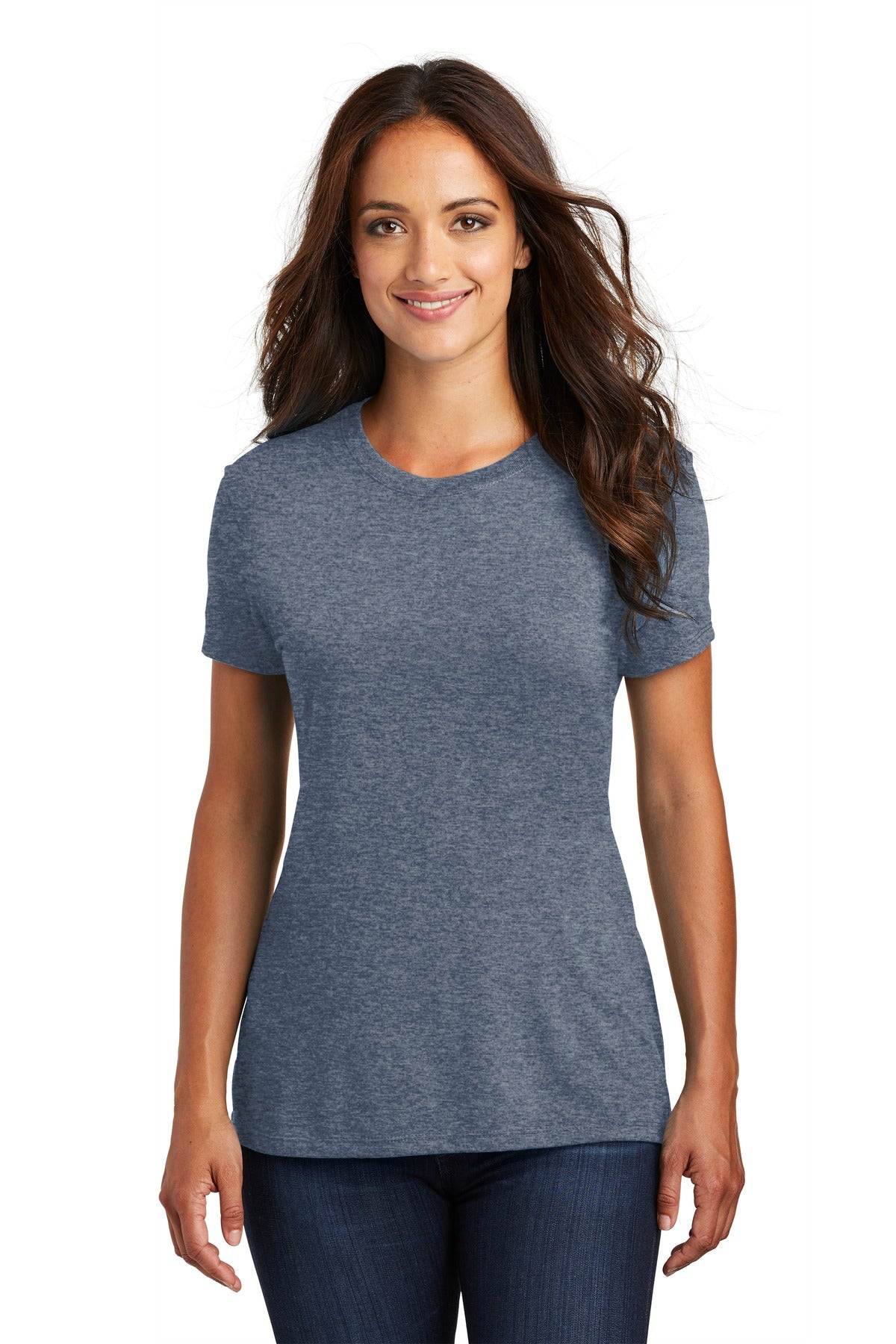 District Women's Perfect Tri Tee. DM130L