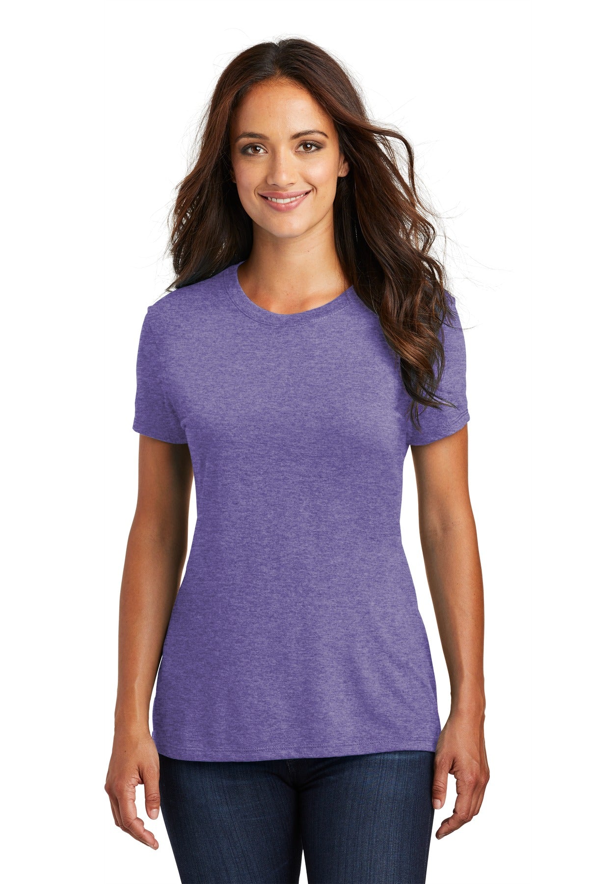 District Women's Perfect Tri Tee. DM130L