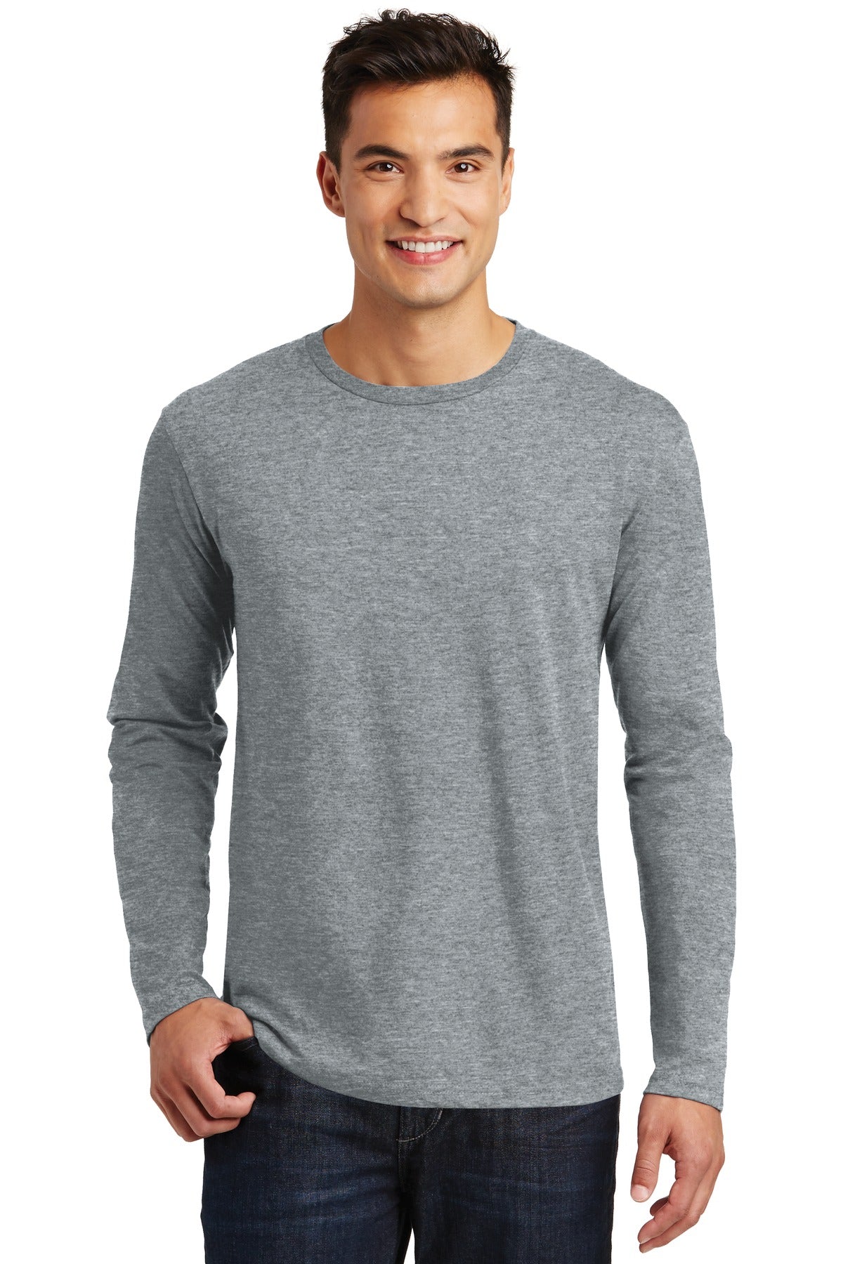 District Perfect Weight Long Sleeve Tee. DT105