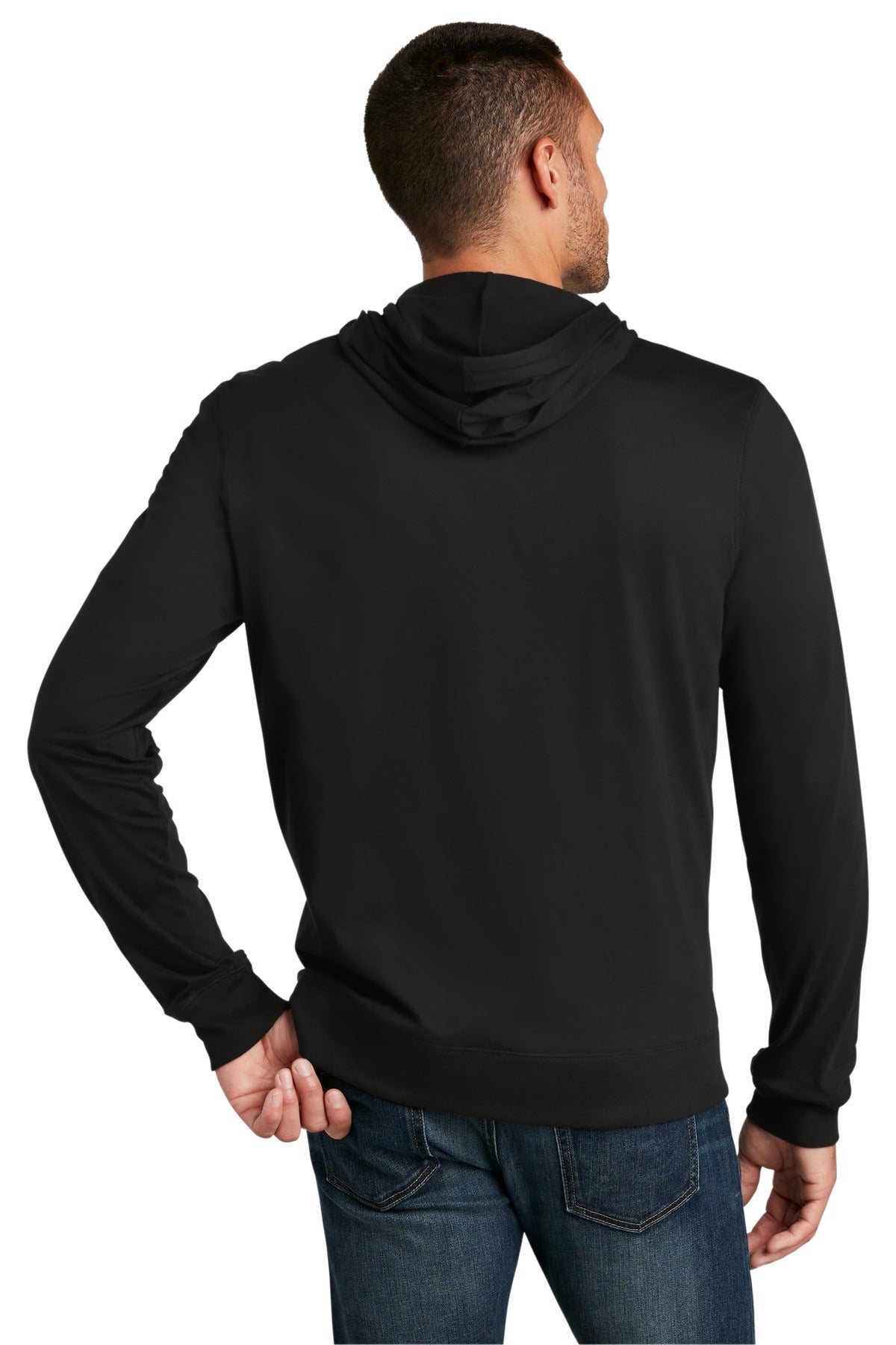 District Jersey Full-Zip Hoodie. DT1100