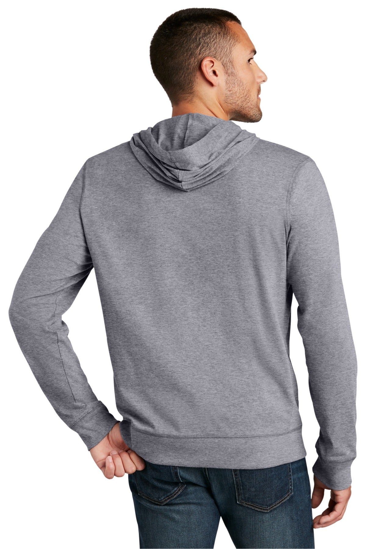 District Jersey Full-Zip Hoodie. DT1100