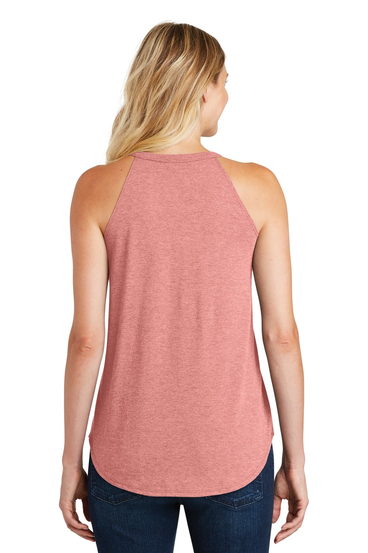District Women's Perfect Tri Rocker Tank. DT137L