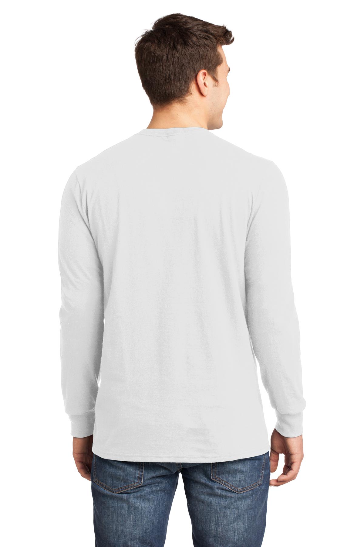 District - Young Mens The Concert Tee Long Sleeve. DT5200