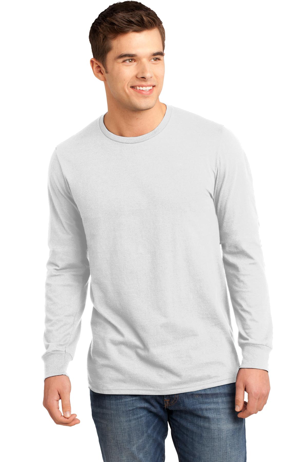 District - Young Mens The Concert Tee Long Sleeve. DT5200