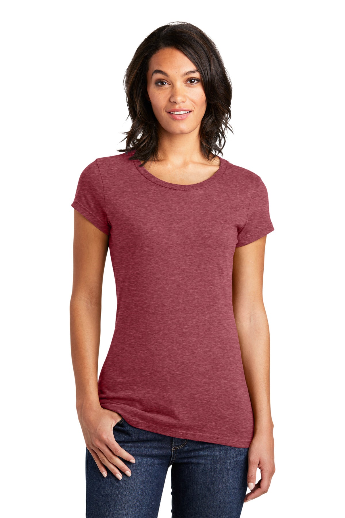 District Women's Fitted Very Important Tee®. DT6001