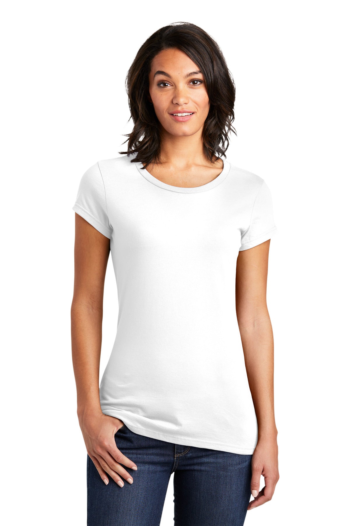 District Women's Fitted Very Important Tee®. DT6001