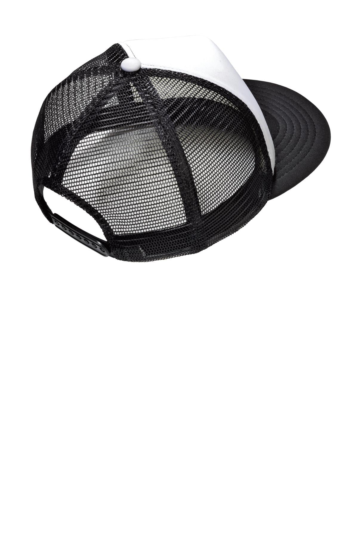 District Flat Bill Snapback Trucker Cap. DT624