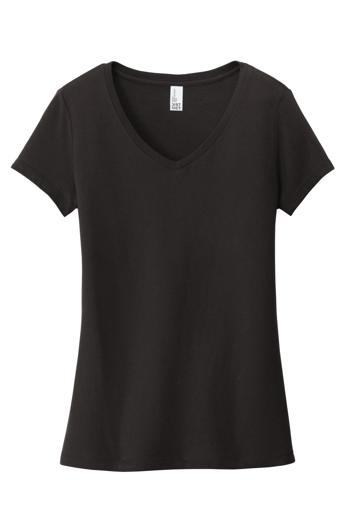 District Women's Very Important Tee V-Neck. DT6503