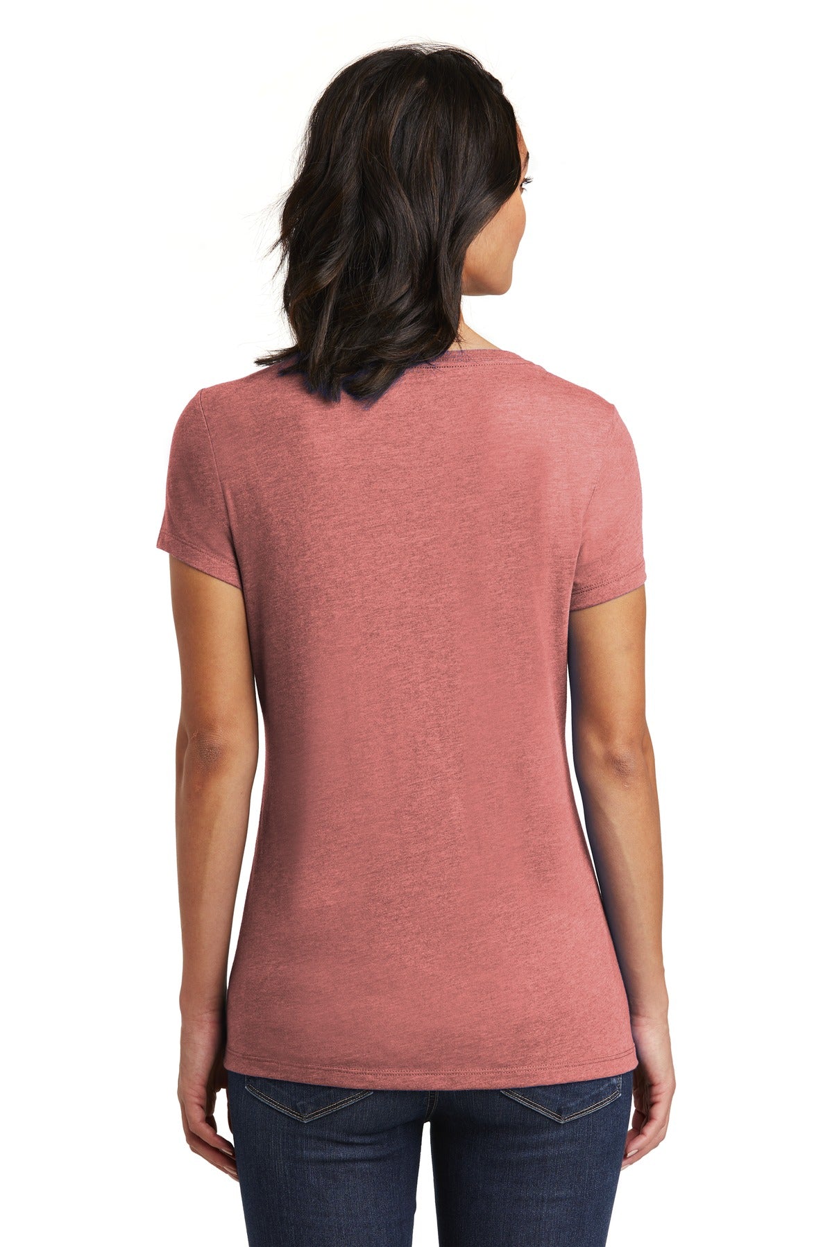 District Women's Very Important Tee V-Neck. DT6503