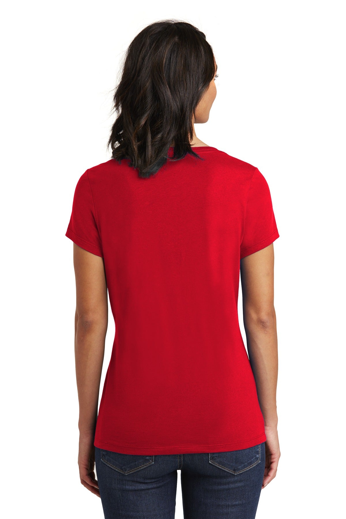 District Women's Very Important Tee V-Neck. DT6503