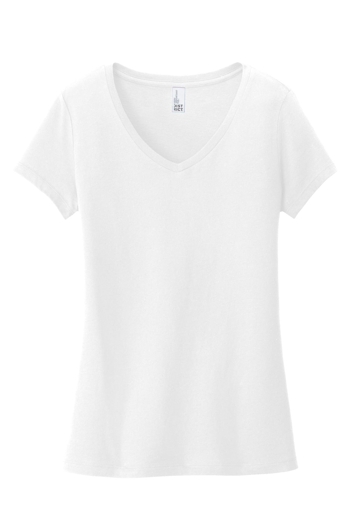 District Women's Very Important Tee V-Neck. DT6503