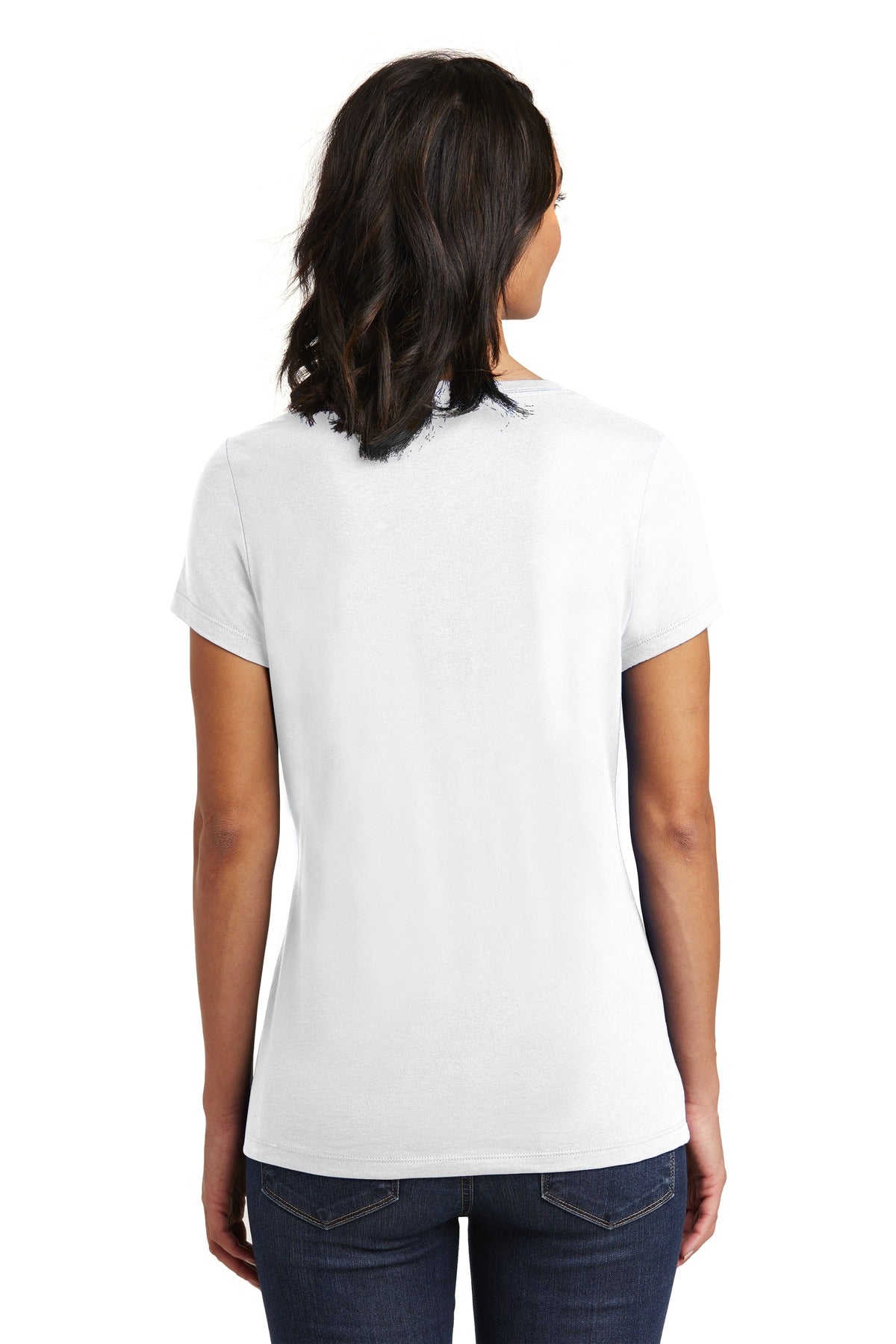 District Women's Very Important Tee V-Neck. DT6503