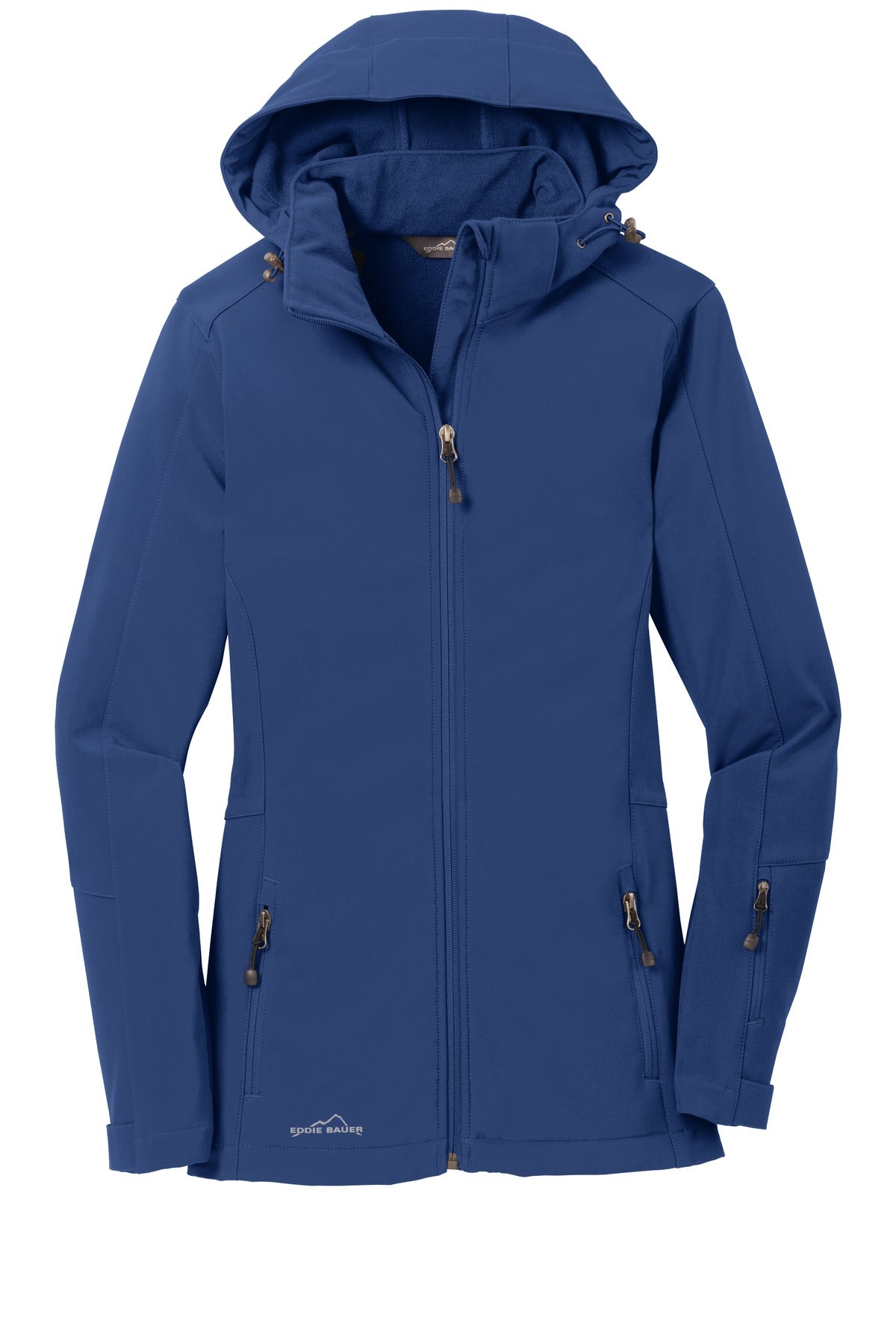 Eddie Bauer Ladies Hooded Soft Shell Parka. EB537