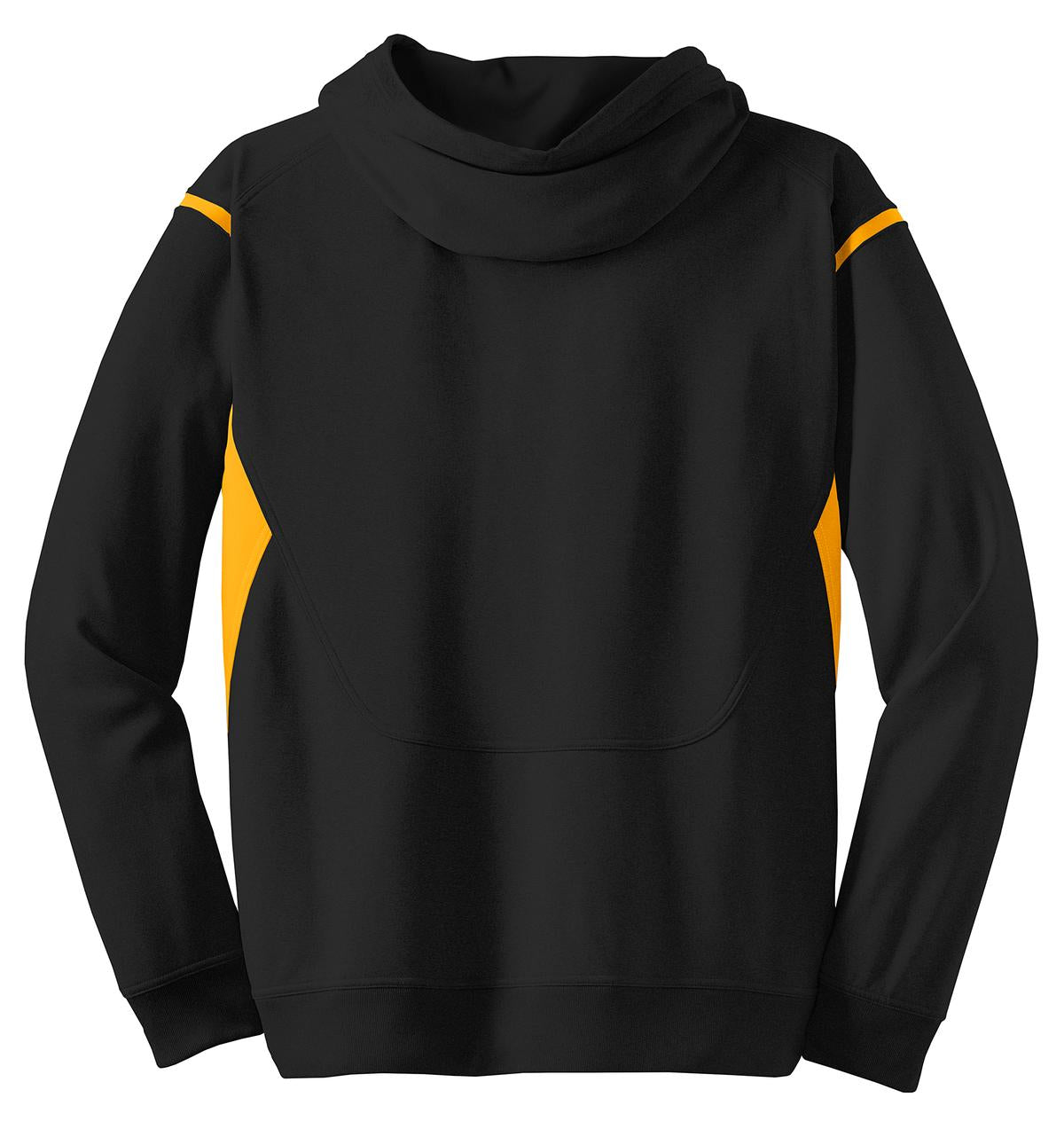 Sport-Tek Tech Fleece Colorblock Hooded Sweatshirt. F246