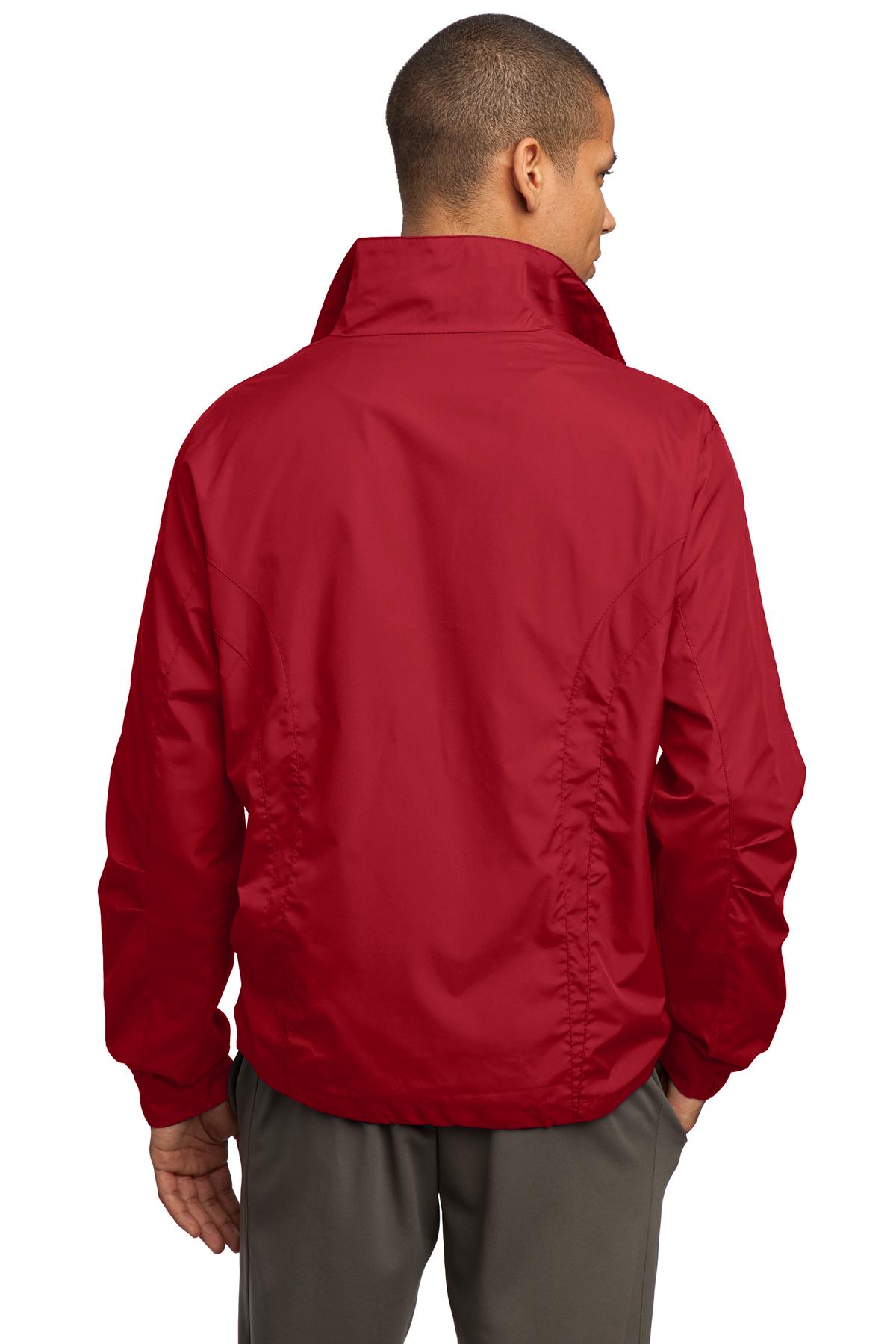 Sport-Tek Full-Zip Wind Jacket. JST70