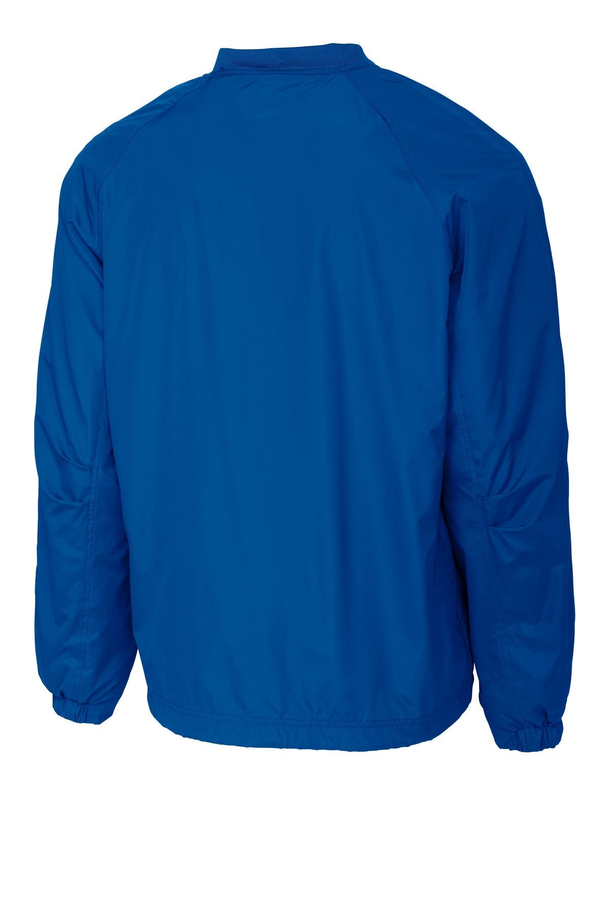 Sport-Tek V-Neck Raglan Wind Shirt. JST72