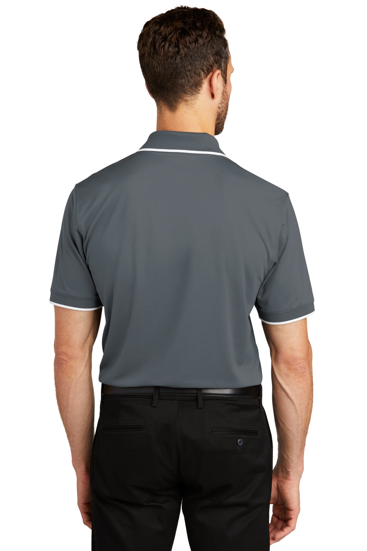 Port Authority Dry Zone UV Micro-Mesh Tipped Polo. K111