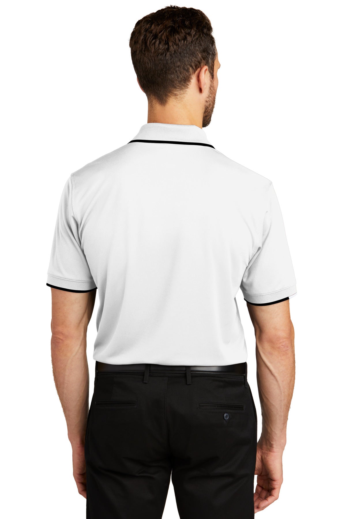 Port Authority Dry Zone UV Micro-Mesh Tipped Polo. K111
