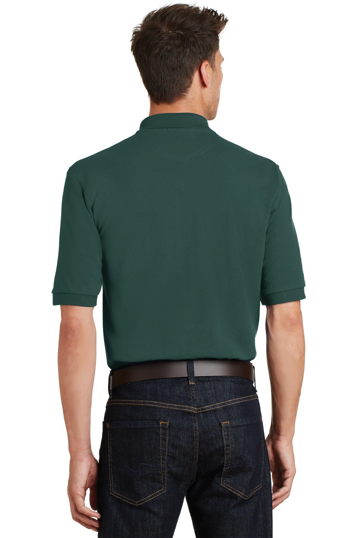 Port Authority Heavyweight Cotton Pique Polo with Pocket. K420P