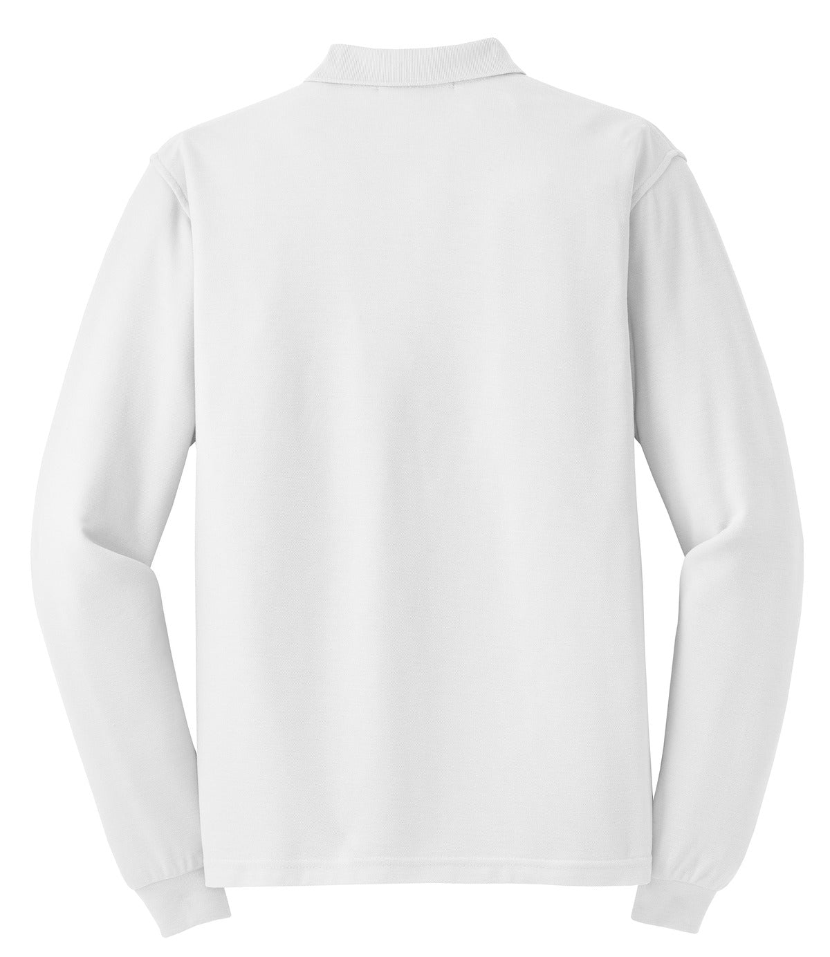 Port Authority Silk Touch™ Long Sleeve Polo. K500LS