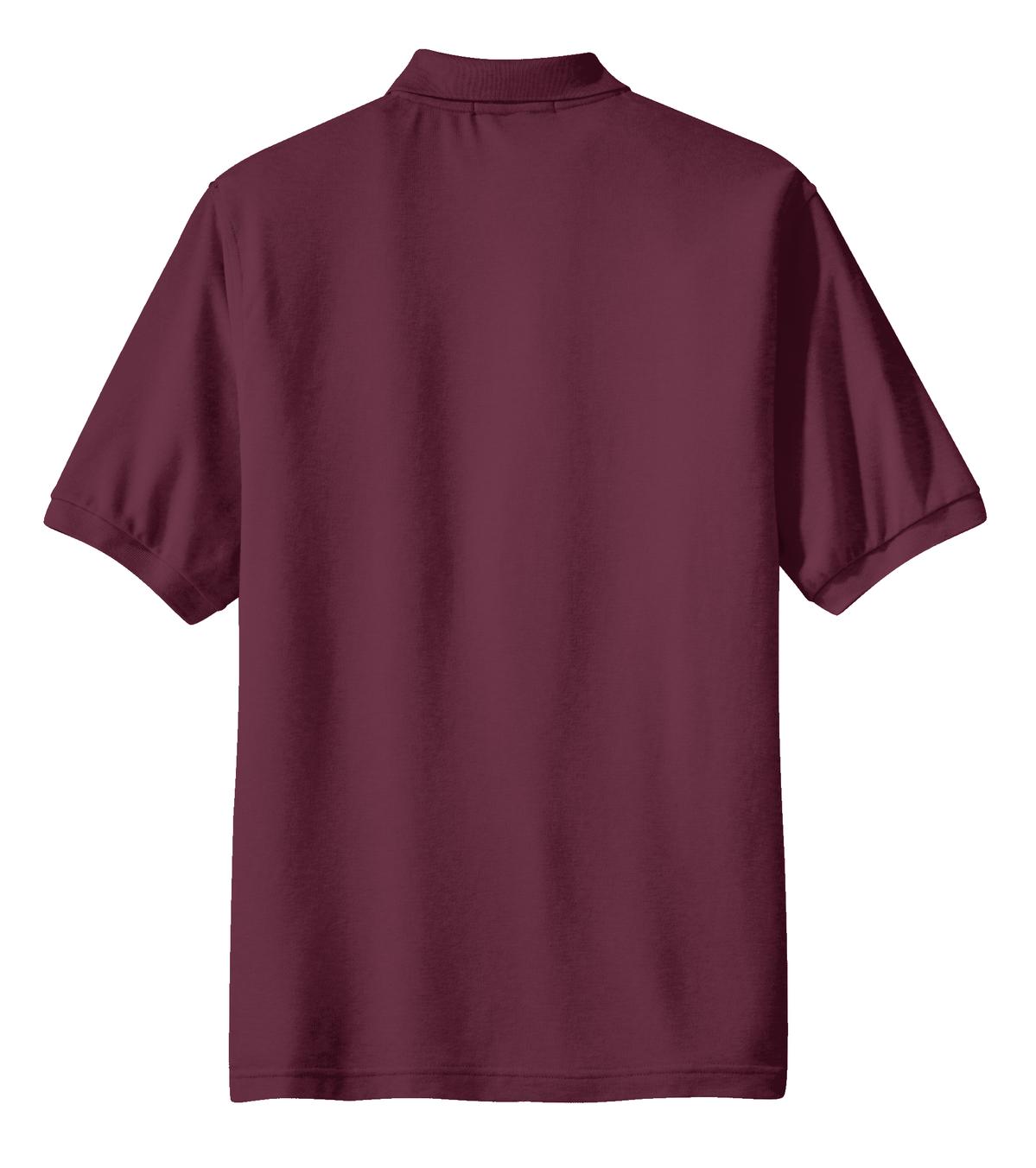 Port Authority Silk Touch™ Polo with Pocket. K500P