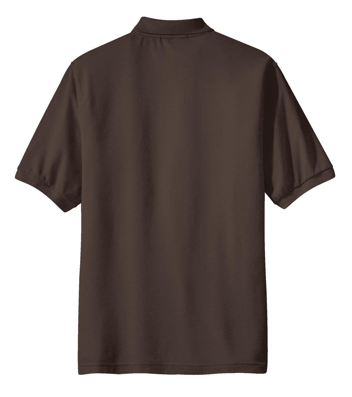 Port Authority Silk Touch™ Polo with Pocket. K500P
