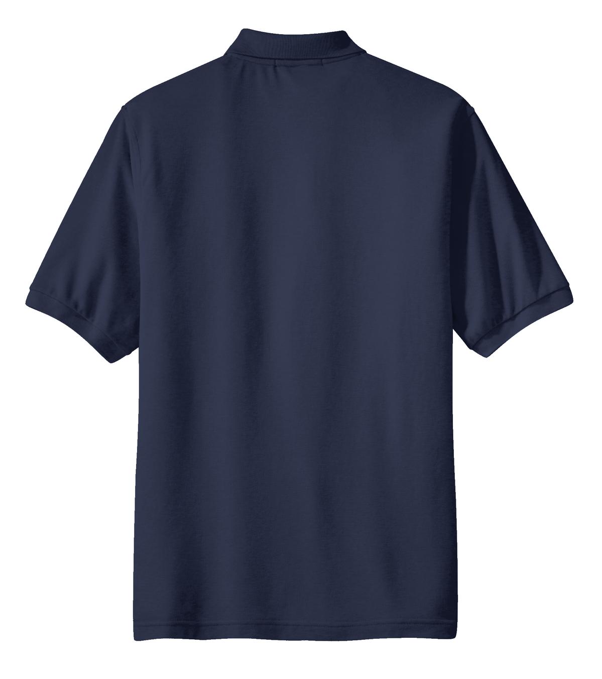 Port Authority Silk Touch™ Polo with Pocket. K500P