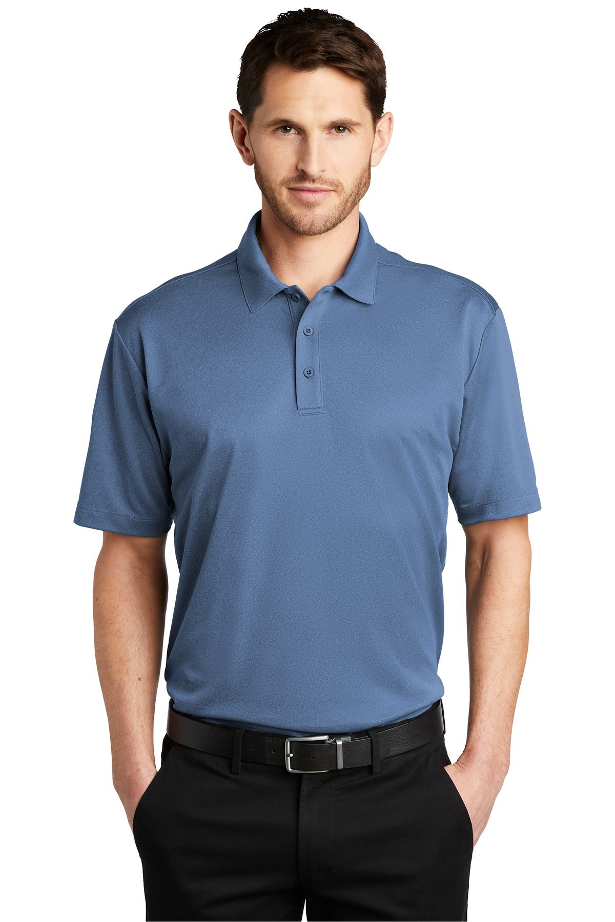 Port Authority Heathered Silk Touch ™ Performance Polo. K542
