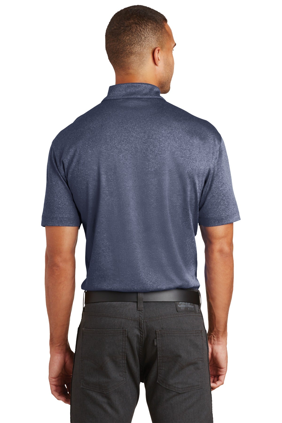 Port Authority Trace Heather Polo. K576