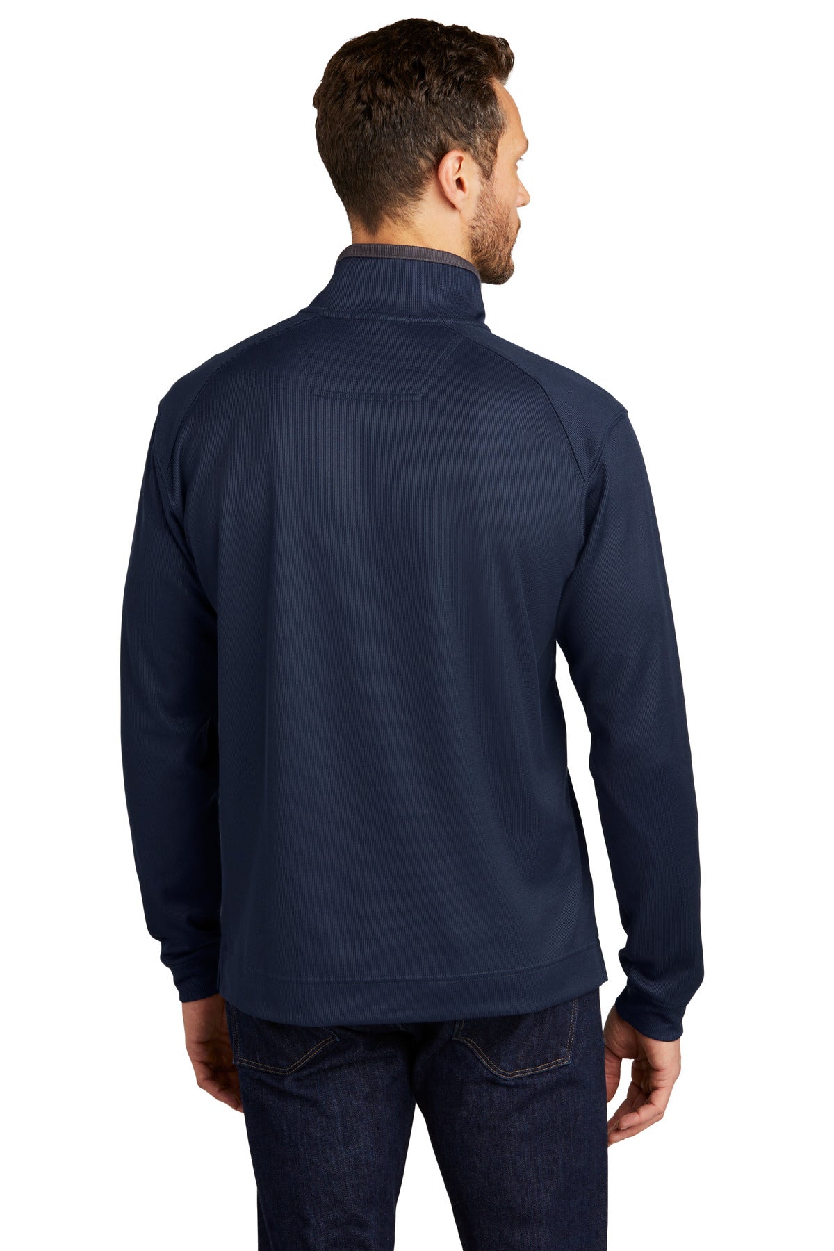 Port Authority Vertical Texture 1/4-Zip Pullover. K805