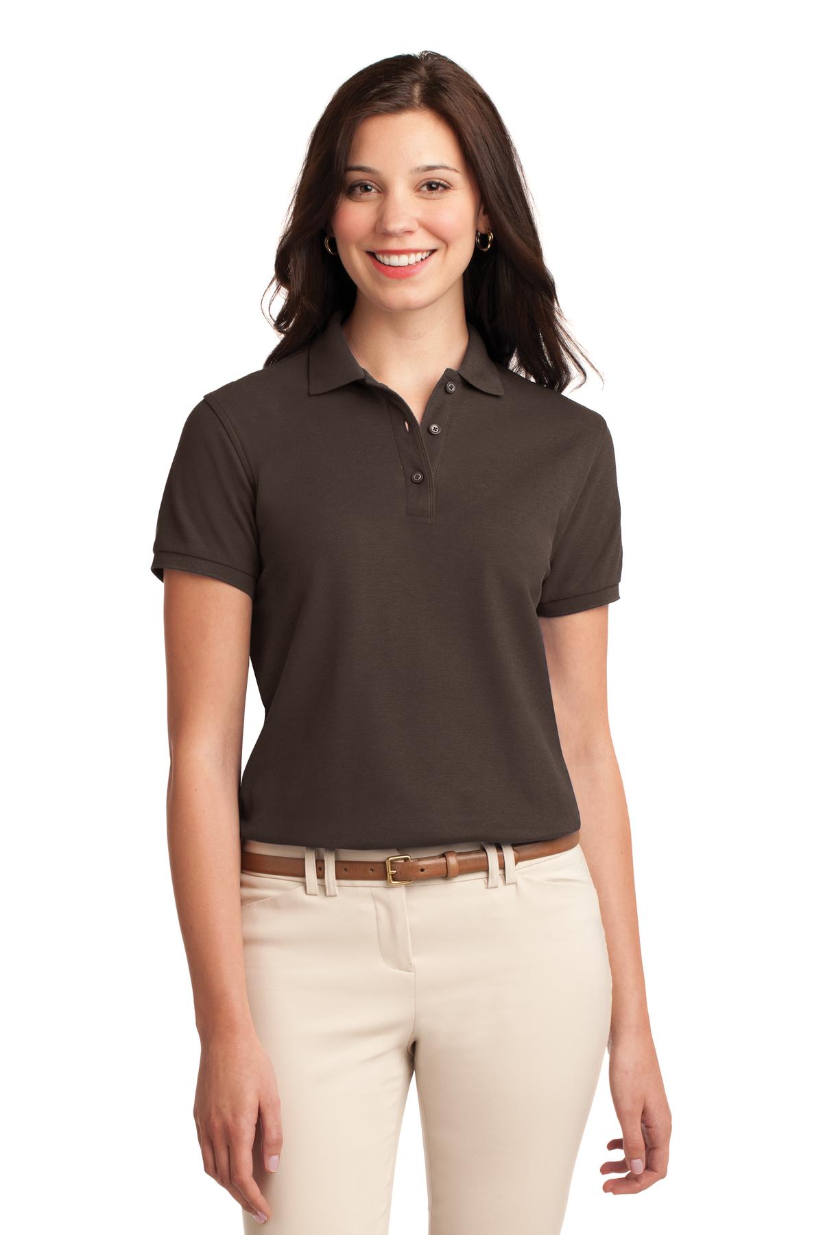 Port Authority Ladies Silk Touch™ Polo. L500
