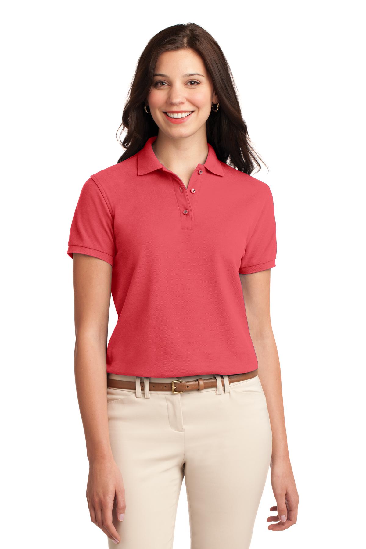 Port Authority Ladies Silk Touch™ Polo. L500