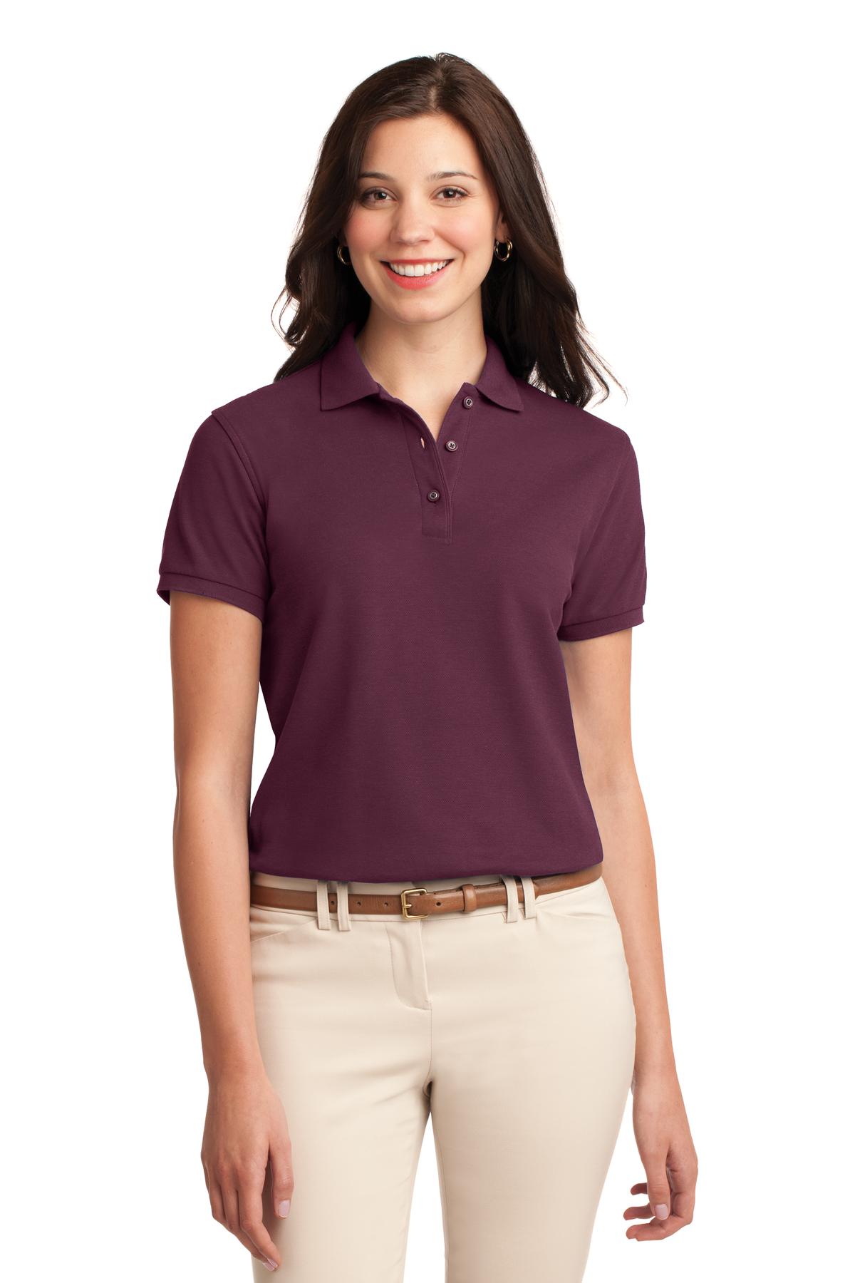 Port Authority Ladies Silk Touch™ Polo. L500