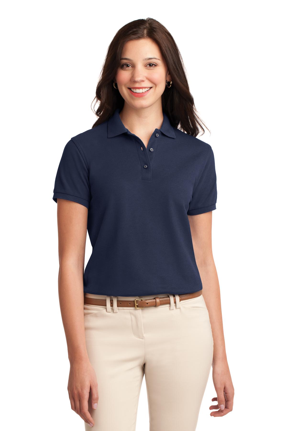 Port Authority Ladies Silk Touch™ Polo. L500