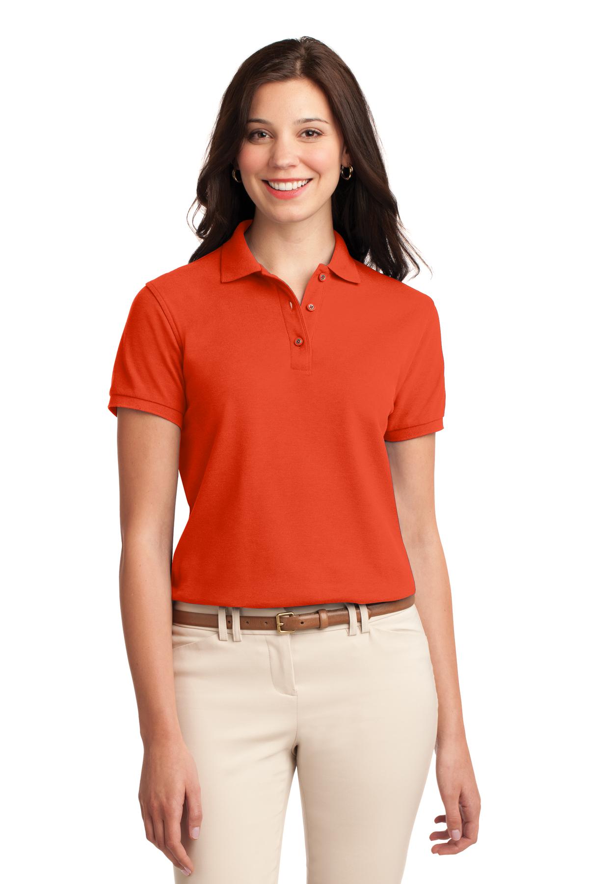 Port Authority Ladies Silk Touch™ Polo. L500