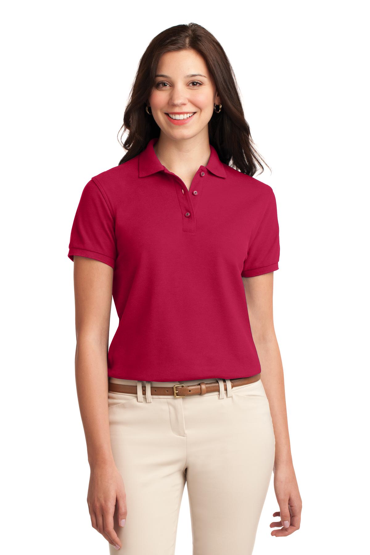 Port Authority Ladies Silk Touch™ Polo. L500