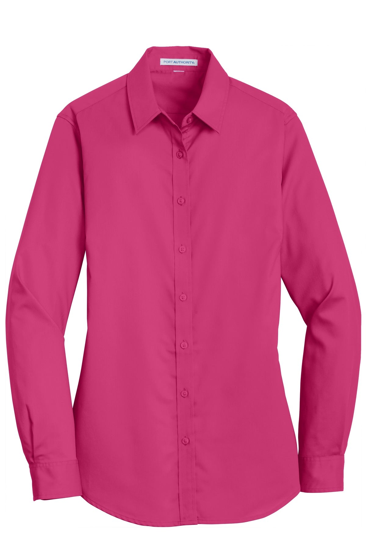 Port Authority Ladies SuperPro™ Twill Shirt. L663