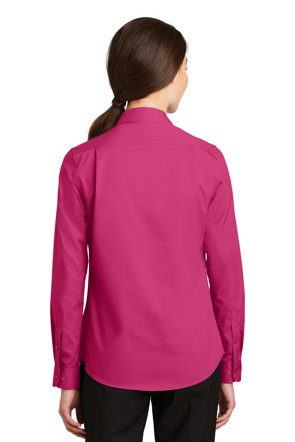 Port Authority Ladies SuperPro™ Twill Shirt. L663