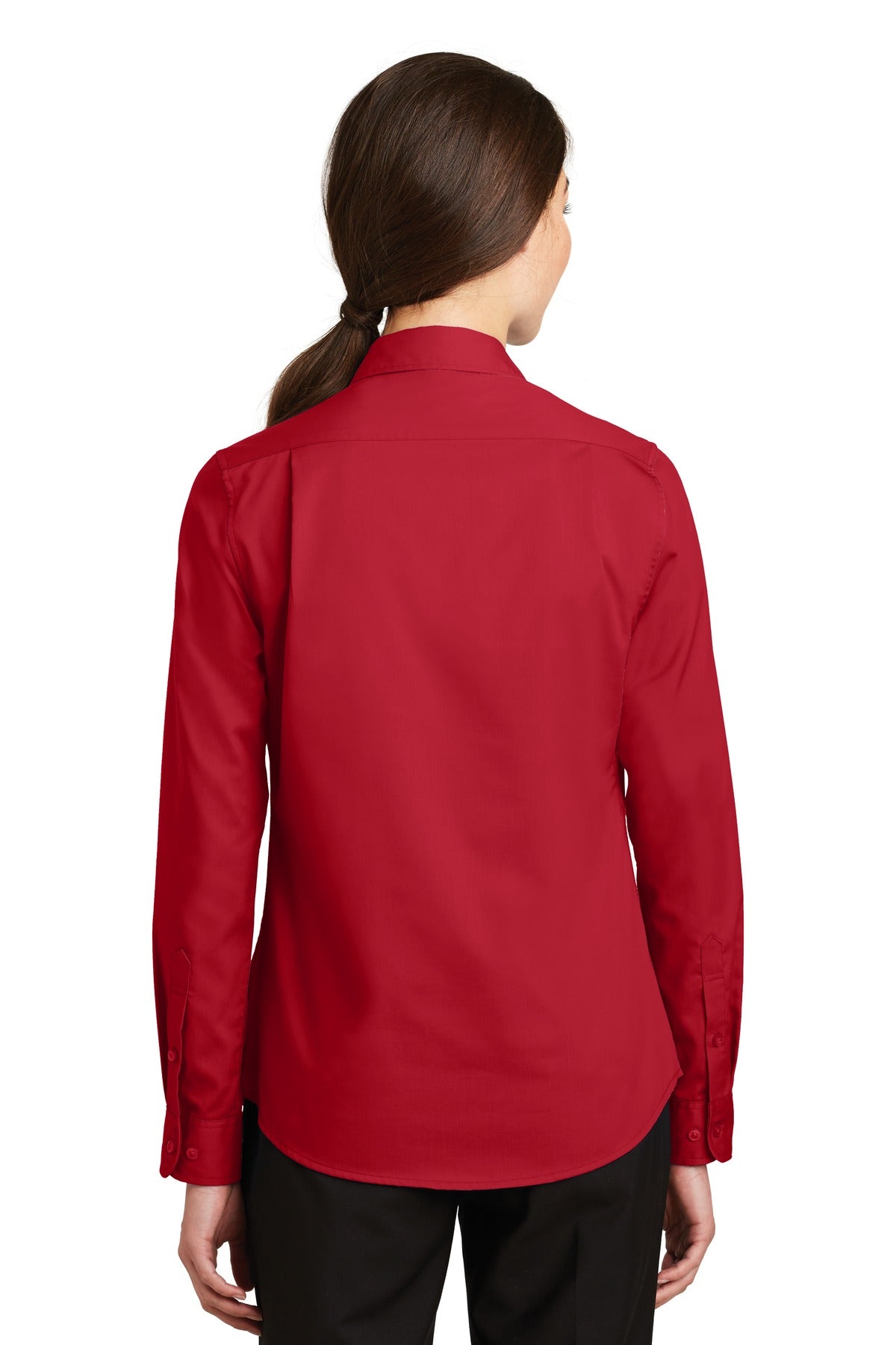 Port Authority Ladies SuperPro™ Twill Shirt. L663